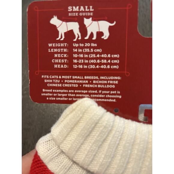 NWT Wondershop at Target Dog Joy Christmas Sweater Size S - Picture 3 of 4